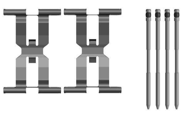 LR110072 Pad Fitting Kit LR156545 LR149362 Discovery 5 & Defender