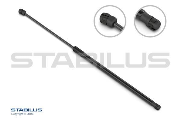 LR134821 RH Tailgate Strut - Manual