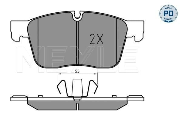 LR160511 LR160444 LR064687 T2H16147 J9D1199 Meyle 0252230218/PD Brake Pad Set