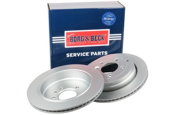 SDB000636 Borg & Beck Brake Discs (Pair)