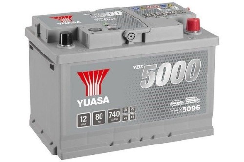 YGD500100 YBX5096 Yuasa Battery 740CCA 80ah