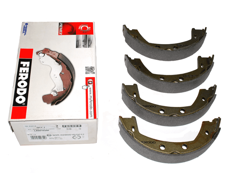 LR001020 Ferodo Parking Brake Shoe Set