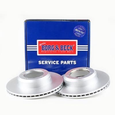 LR017952 Borg & Beck Front Brake Discs (Pair) FTC902