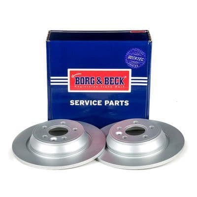 LR027123 Borg & Beck Rear Brake Discs (Pair)