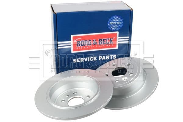 LR039935 Borg & Beck Pair Brake Discs VIN DH000001 Onwards