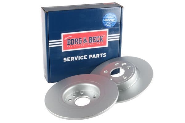 LR061388 J9C1168 Borg & Beck Brake Discs (Pair)