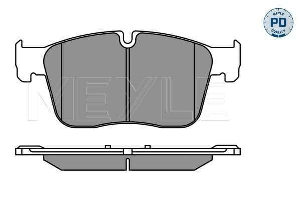 LR160511 LR160444 LR064687 T2H16147 J9D1199 Meyle 0252230218/PD Brake Pad Set