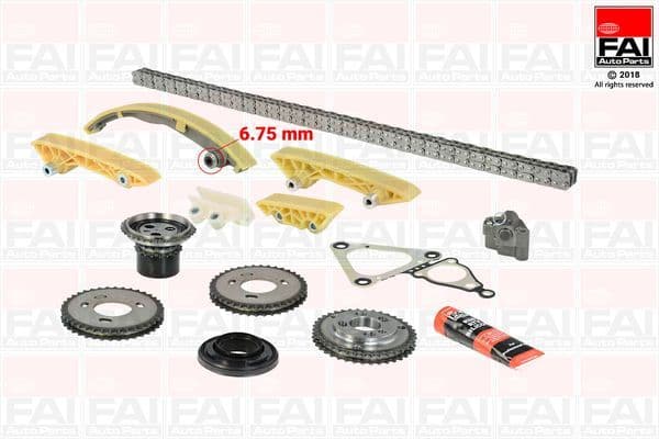 TCK47 Timing Chain Kit JD61077, JDE3901, C2S40037, JD61167, JD61166, C2S34480, JD61291, C2S44673